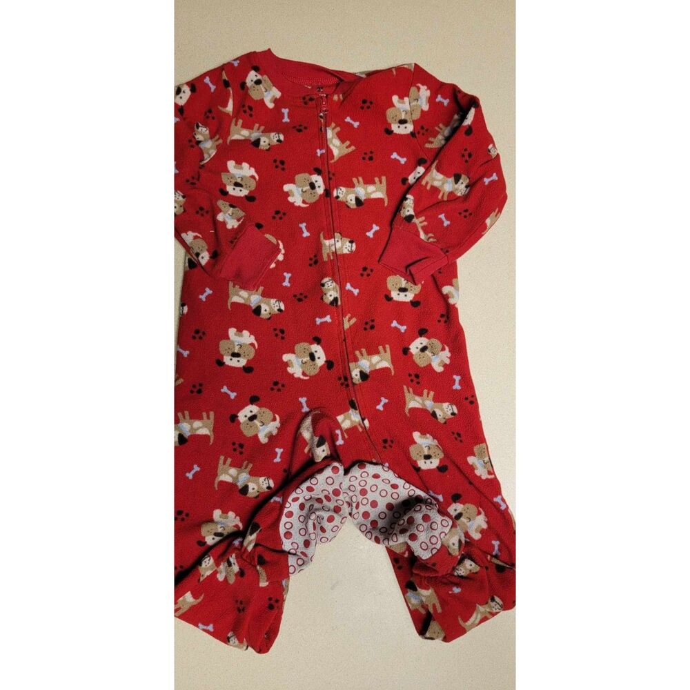 Feet PJ's Jumping Bean size 2T Baby Feet and Zipper